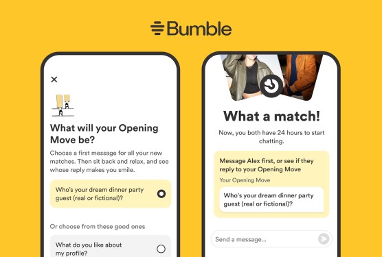 Bumble opening move