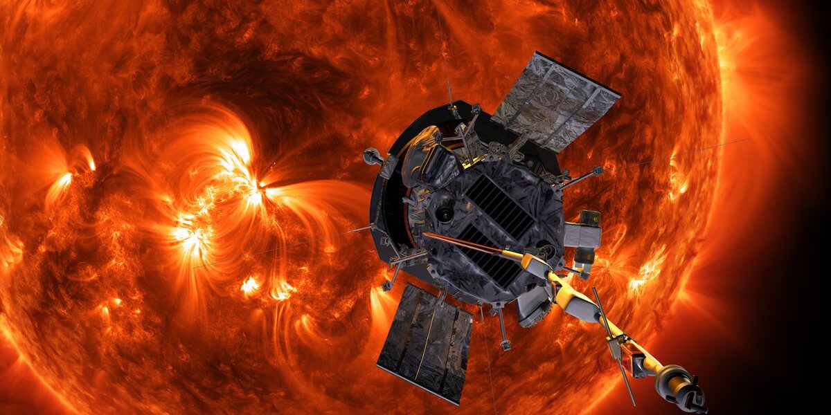 parker solar probe artist rendering