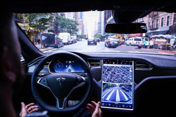 tesla autopilot getty