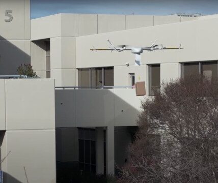 alphabet wing drone
